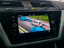 VW Touran Comfortline BMT TSI EVO in PURE WHITE