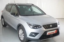 SEAT Arona Xcellence EcoTSI DSG in Florett-Silber Metallic Dach Nacht-Schwa