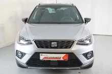SEAT Arona Xcellence EcoTSI DSG in Florett-Silber Metallic Dach Nacht-Schwa