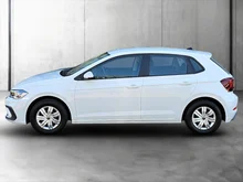 VW Polo TSI in Pure White