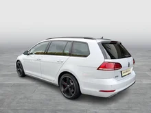 VW Golf Variant GTD Variant TDI DSG in White Silver Metallic