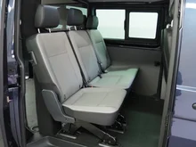 VW Kastenwagen Transporter Doka-Kastenwagen TDI 4MOTION in Starlightblue Metallic