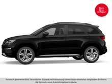 SEAT Ateca FR 1.4 TSI ACT DSG 4Drive in Panther-Schwarz Metallic