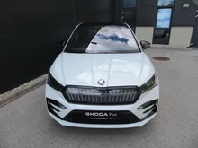 Škoda Enyaq Coupé RS in Moon-Weiß Metallic