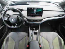 Škoda Enyaq Coupé RS in Moon-Weiß Metallic
