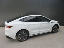 Škoda Enyaq Coupé RS in Moon-Weiß Metallic