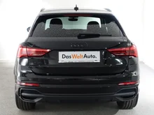 Audi Q3 35 TFSI admired in Mythosschwarz Metallic