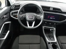 Audi Q3 35 TFSI admired in Mythosschwarz Metallic