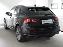 Audi Q3 35 TFSI admired in Mythosschwarz Metallic