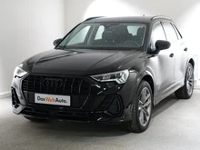 Audi Q3 35 TFSI admired in Mythosschwarz Metallic