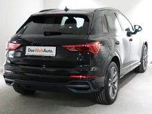 Audi Q3 35 TFSI admired in Mythosschwarz Metallic