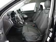 Audi Q3 35 TFSI admired in Mythosschwarz Metallic
