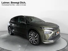 Škoda Enyaq Sportline 85 in Olibo-Grün Metallic