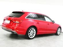 Audi A4 Avant 40 TDI Sport in Y1 Tangorot Metallic