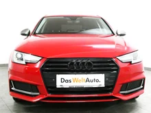 Audi A4 Avant 40 TDI Sport in Y1 Tangorot Metallic
