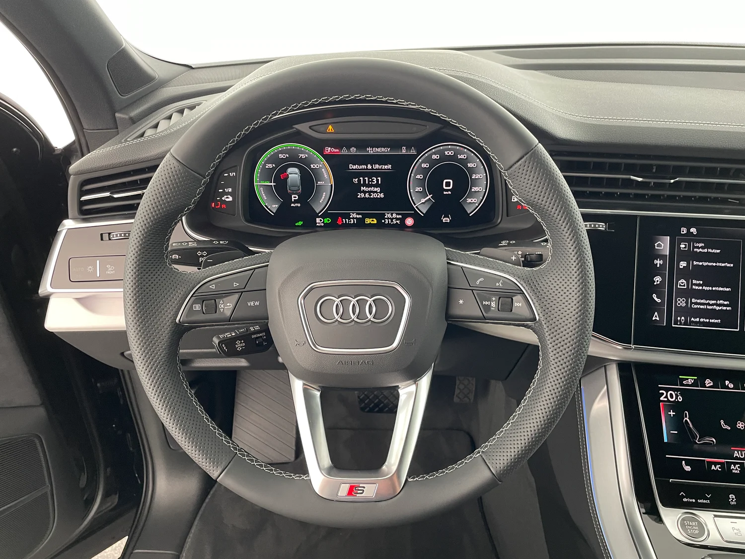 Bild eines Audi Q7 55 TFSI e quattro S line 290 kW