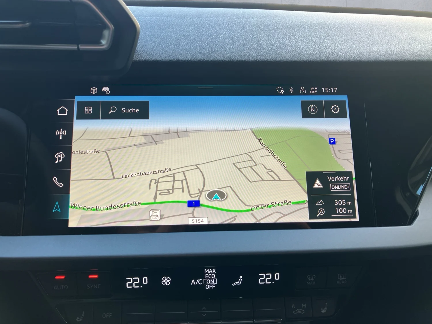 Bild eines Audi A3 Sportback 30 TDI S line