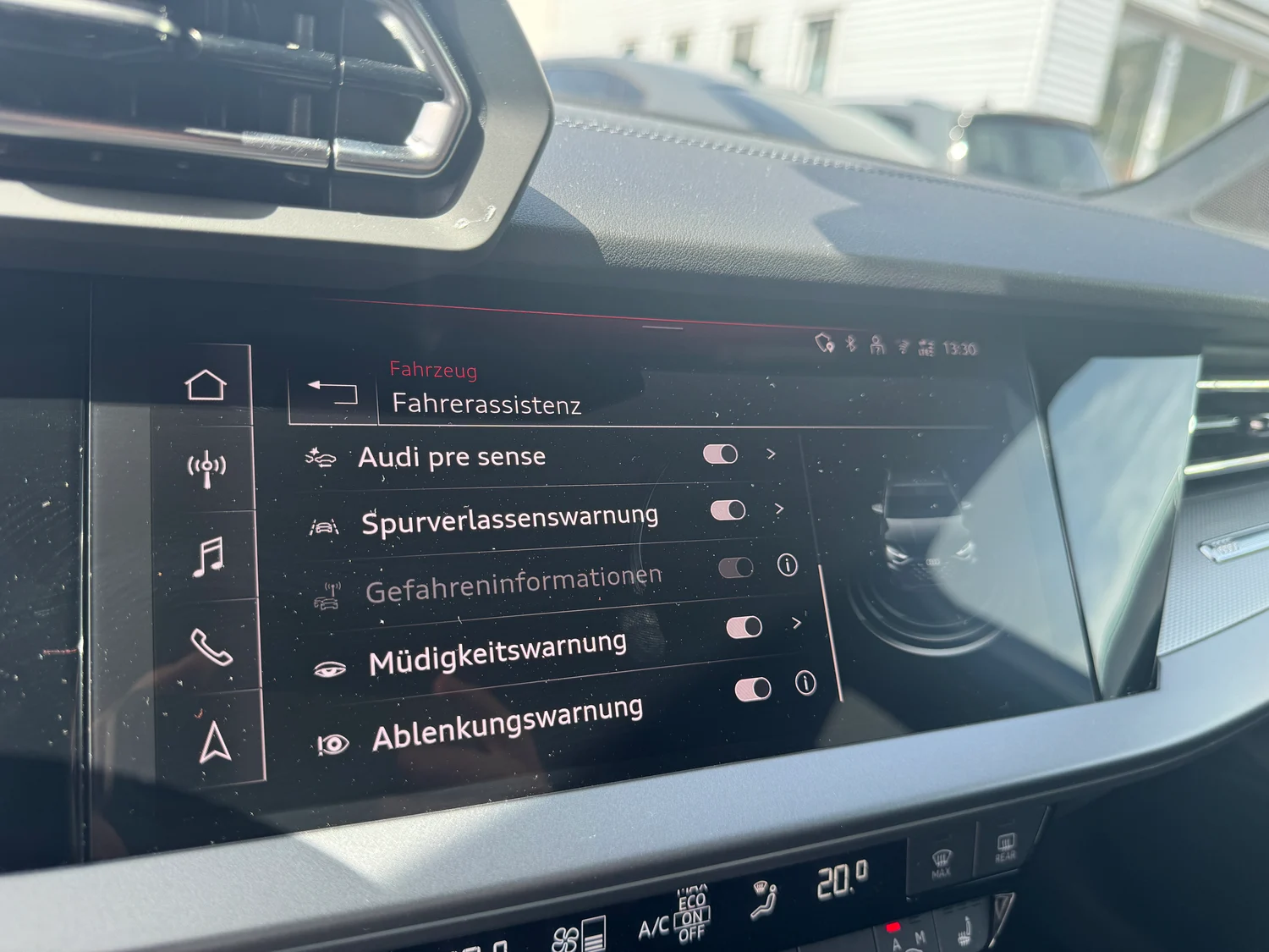 Bild eines Audi A3 Sportback 30 TFSI
