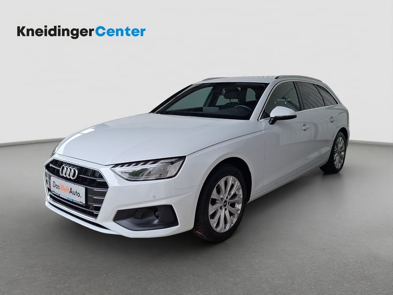 Audi A4 Avant Weiss