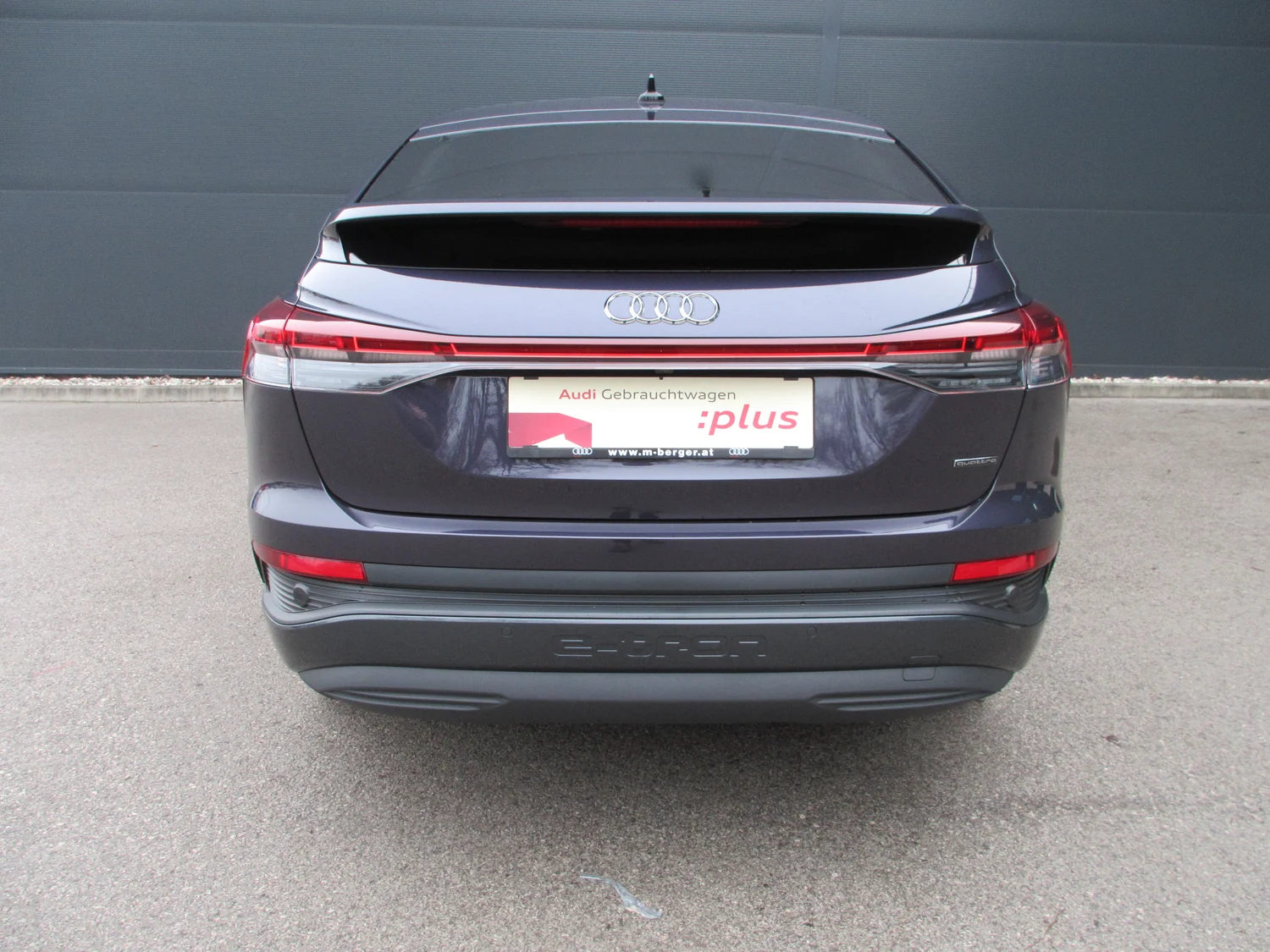 Bild eines Q4 Sportback 45 e-tron quattro