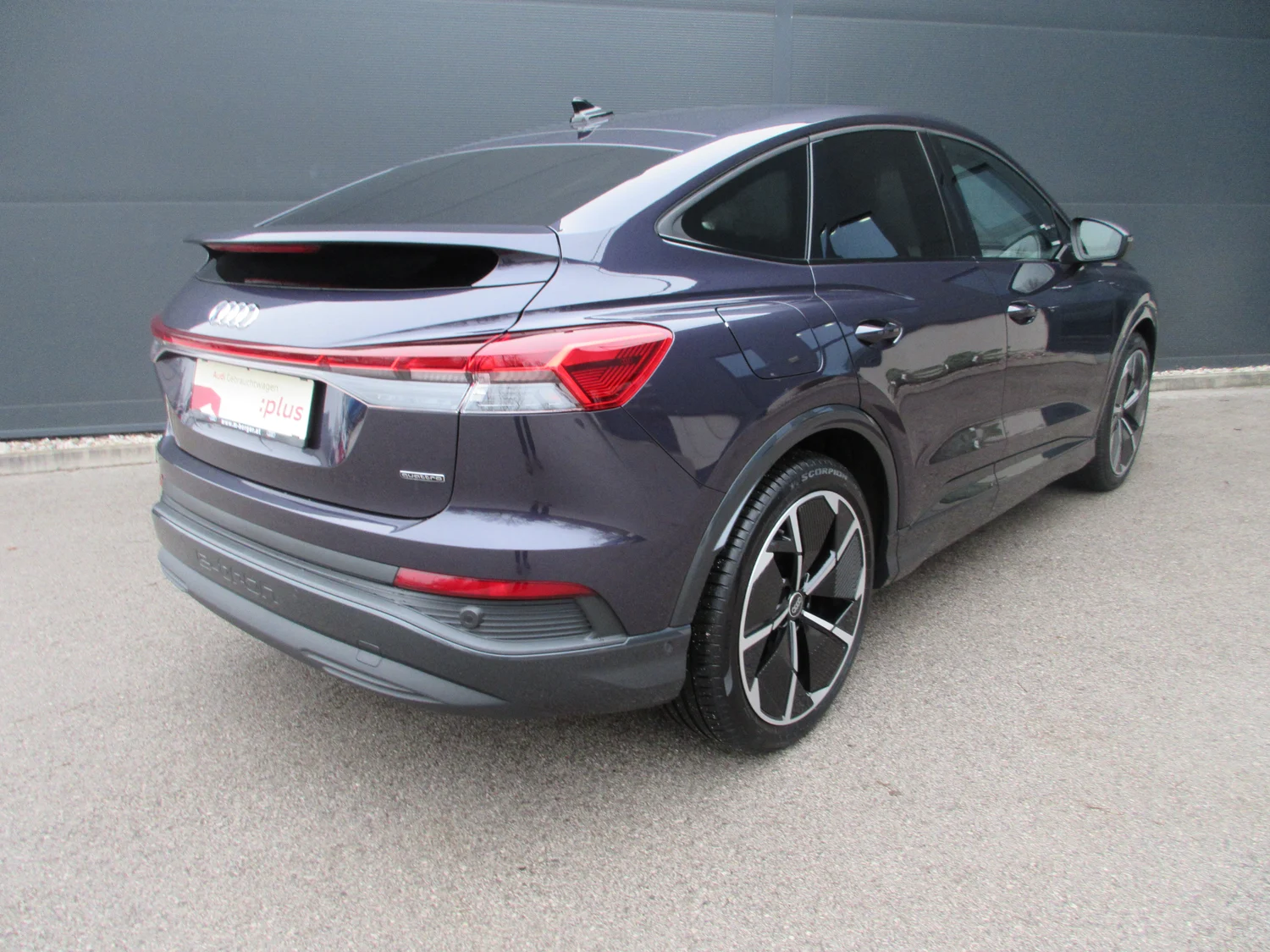 Bild eines Q4 Sportback 45 e-tron quattro