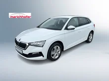 Škoda Scala Ambition TSI in Moon-Weiß Metallic