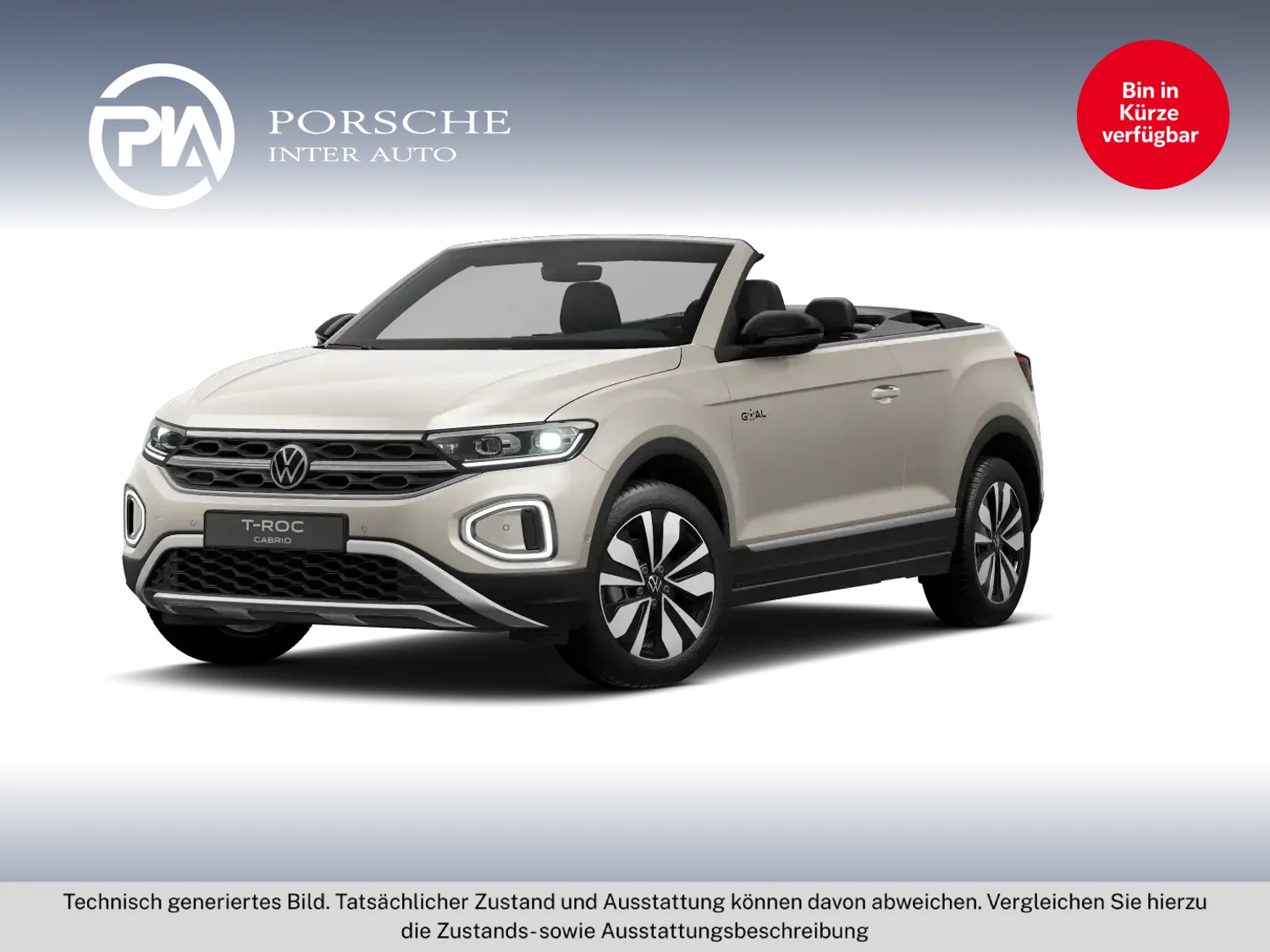 Bild eines VW T-Roc Cabriolet Style TSI