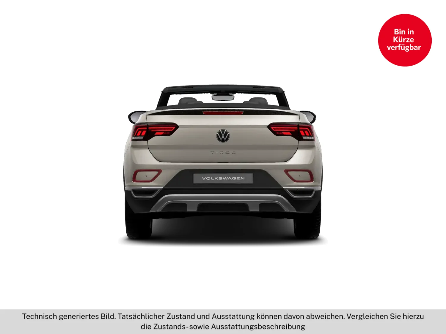 Bild eines VW T-Roc Cabriolet Style TSI