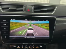 Škoda Superb Combi iV Style DSG in dunkelblau - metallic