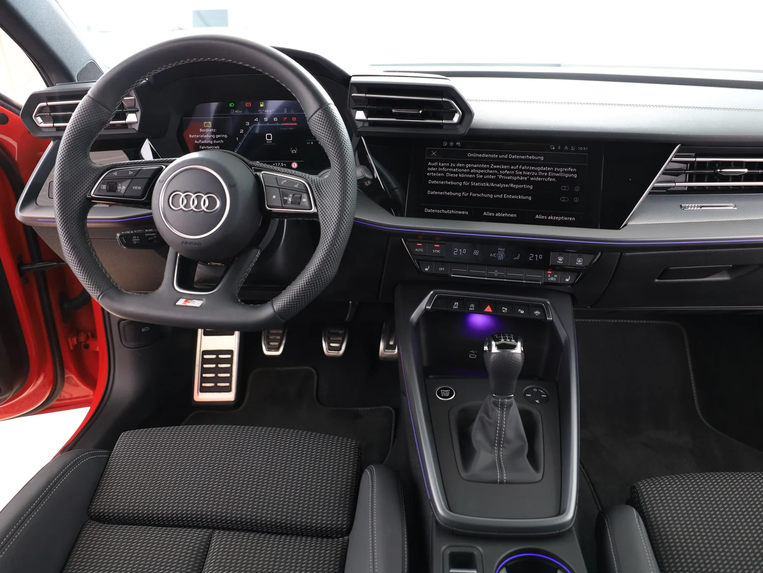 Bild eines Audi A3 Limousine 30 TFSI