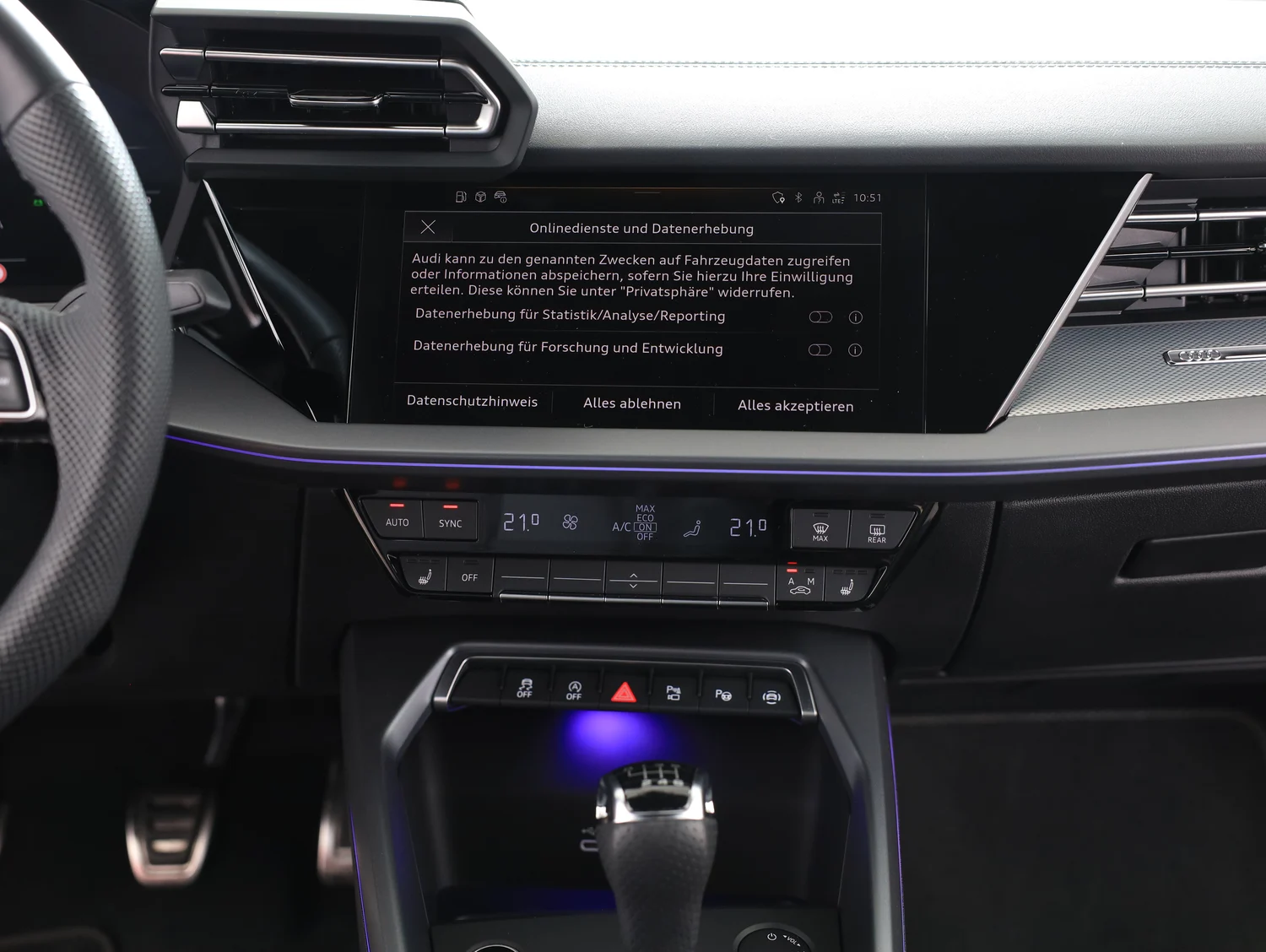 Bild eines Audi A3 Limousine 30 TFSI