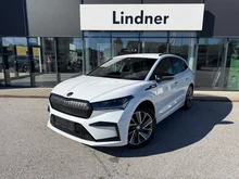 Škoda Enyaq iV 80 x Sportline in MOON-WEISS METALLIC