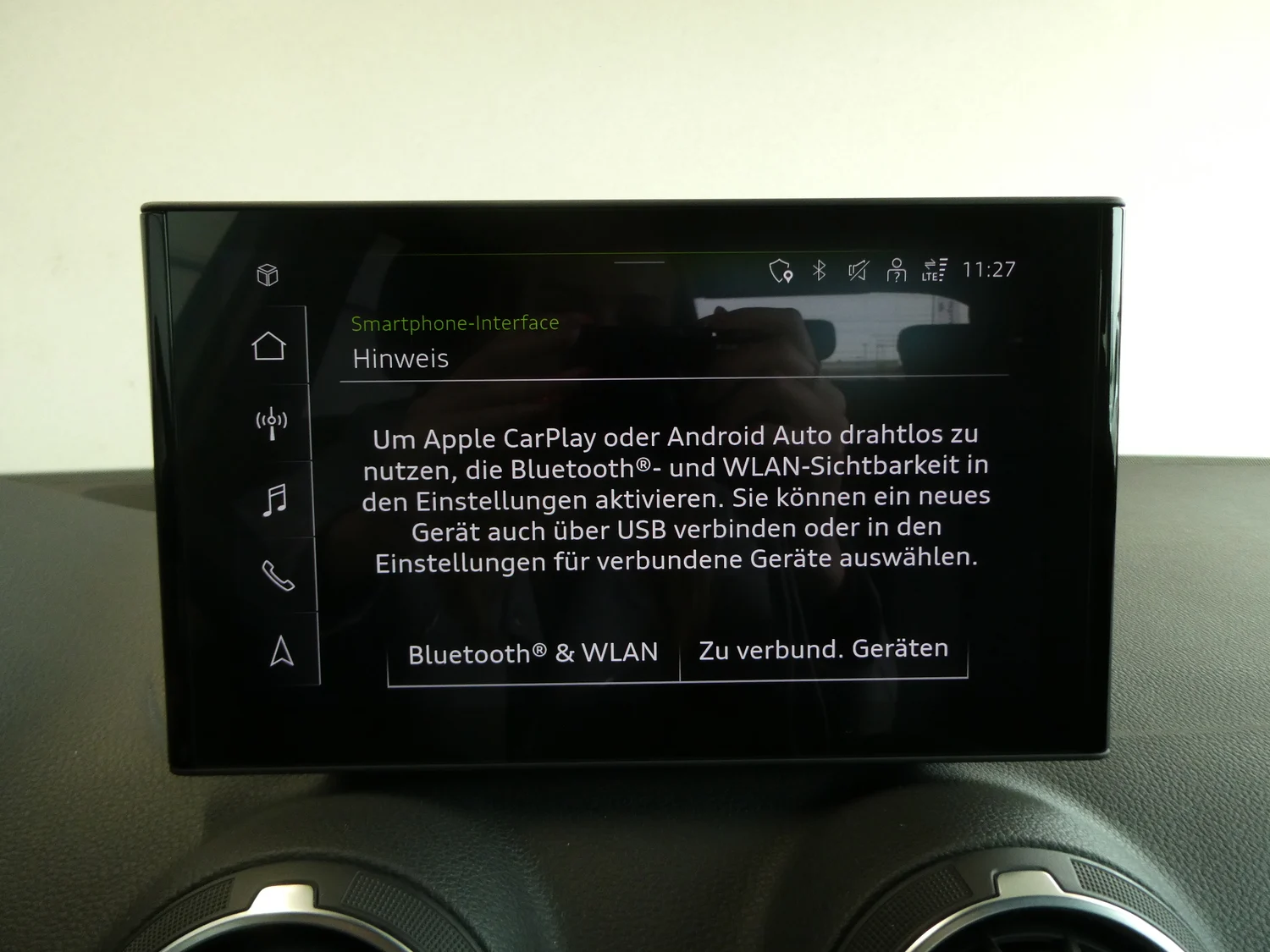 Bild eines Audi Q2 30 TFSI admired