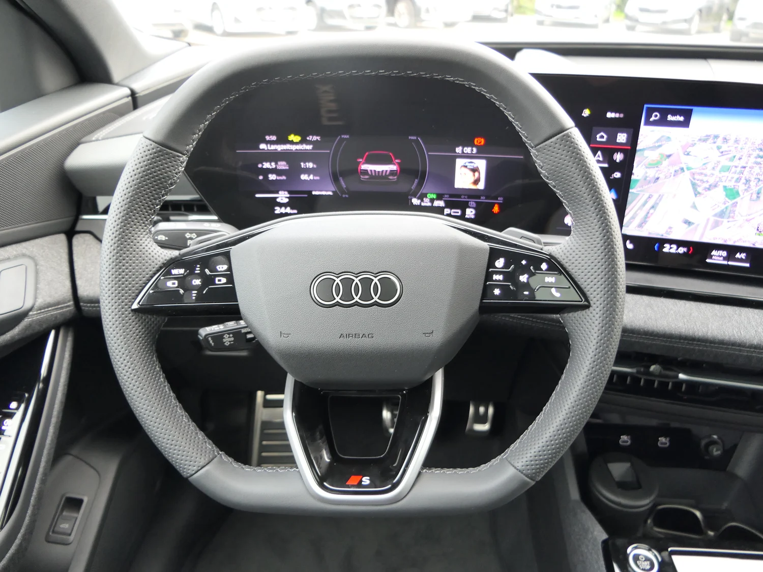 Bild eines Audi Q6 e-tron quattro
