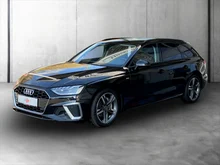 Audi A4 Avant 40 TDI S line in MYTHOSSCHWARZ METALLIC