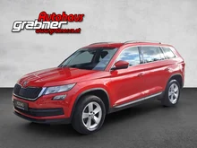 Škoda Kodiaq 7-Sitzer 4x4 Ambition 125 TDI DSG in Velvet-Rot Metallic