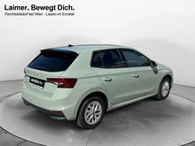 Škoda Fabia Selection TSI DSG in Timiano-Grün