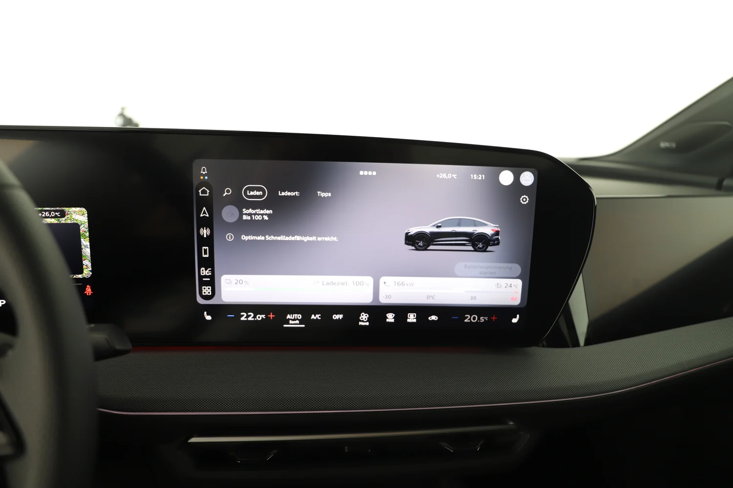 Bild eines Audi Q4 Sportback e-tron  performance