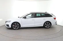 Škoda Octavia Combi 4x4 RS TDI DSG in Moon-Weiß Metallic