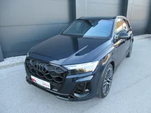 Audi Q7 55 TFSI e quattro S line 290 kW in D6 Waitomoblau Metallic