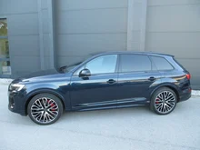 Audi Q7 55 TFSI e quattro S line 290 kW in D6 Waitomoblau Metallic