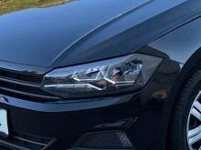VW Polo in Schwarz