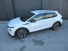 Škoda Elroq Sportline 85 in Moon-Weiß Metallic