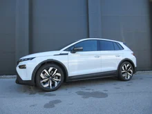 Škoda Elroq Sportline 85 in Moon-Weiß Metallic