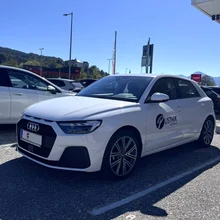 Audi A1 Sportback 25 TFSI intense in Cortinaweiss
