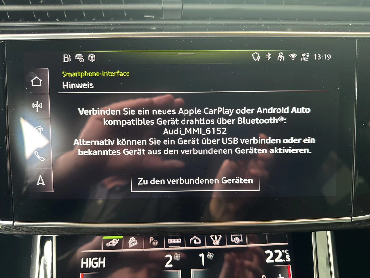 Bild eines Audi Q8 e-hybrid quattro 360 kW