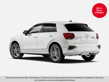 Audi Q2 30 TFSI admired in arkonaweiss