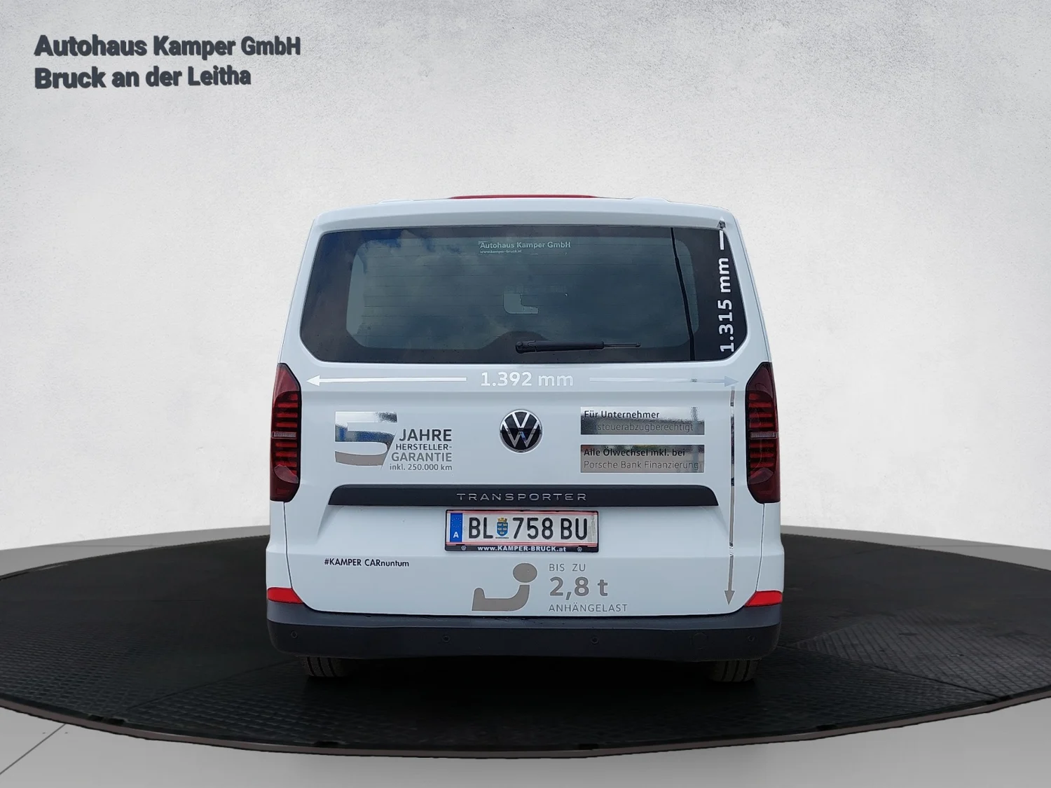 Bild eines Transporter Kastenwagen TDI