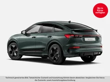 Audi Q4 Sportback e-tron quattro in Salbeigrün Metallic