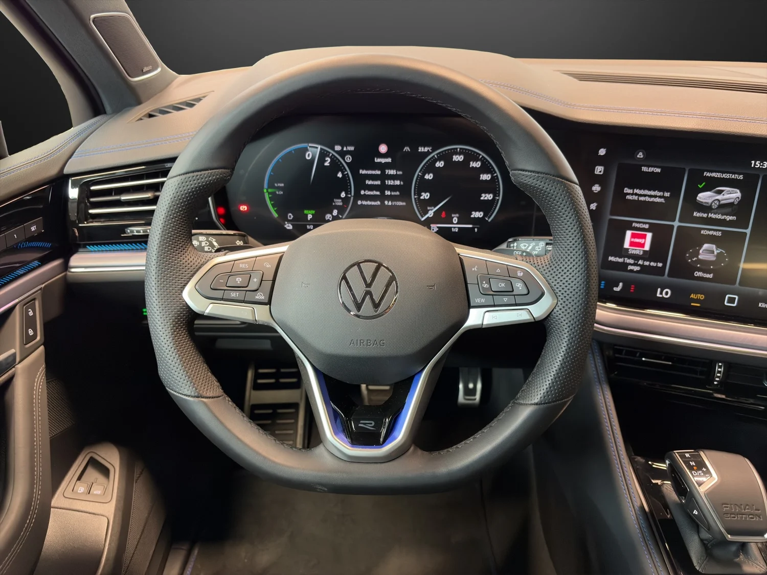 Bild eines Touareg R eHybrid TSI 4M. Final Edition